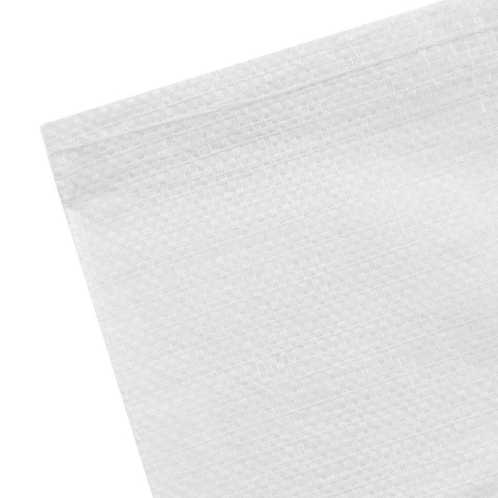 vidaXL Worki w plecionce 100 pcs Biały 60 x 110 cm PP