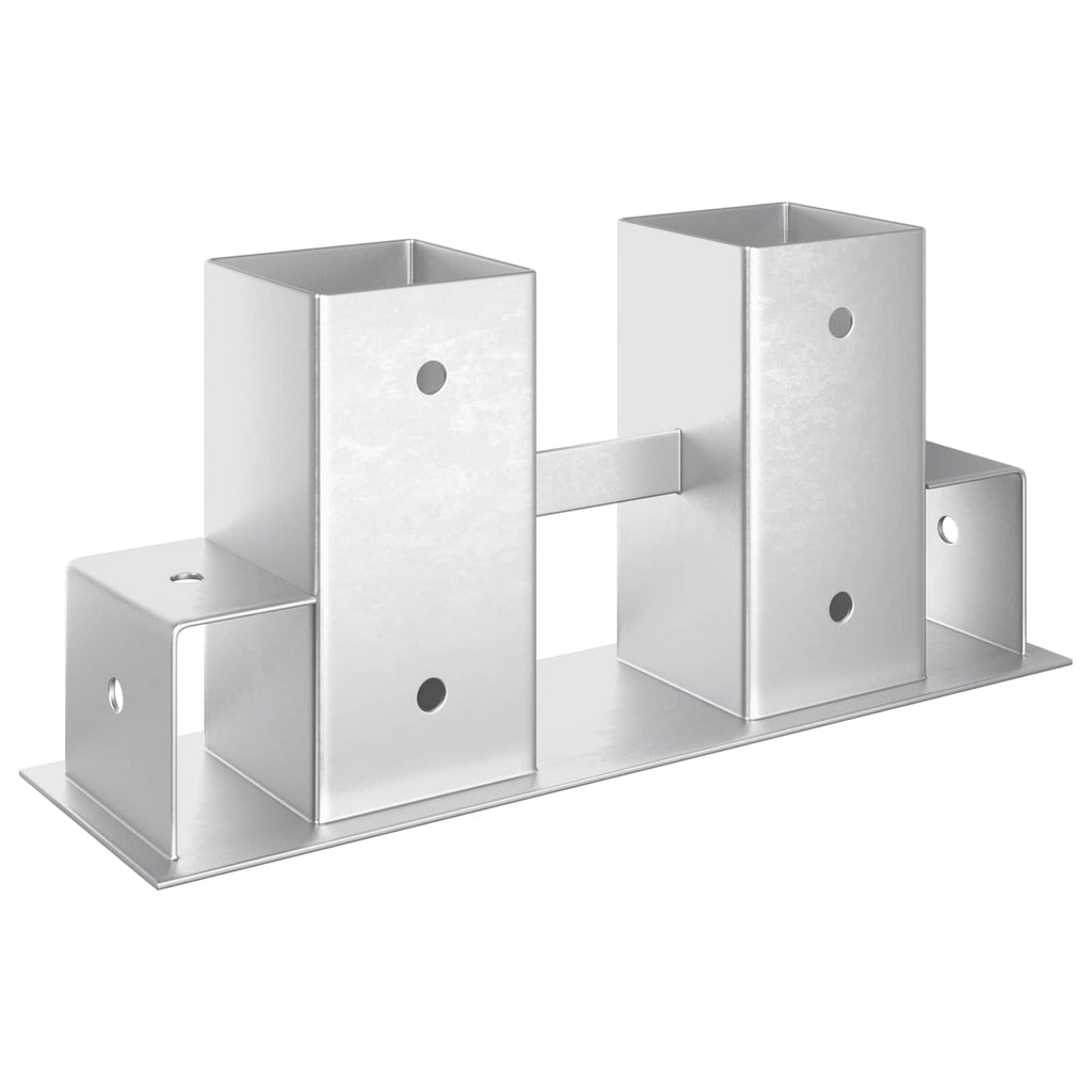 Pomoc w układaniu drewna kominkowego 12 pcs srebrny 34 x 10 x 15 cm