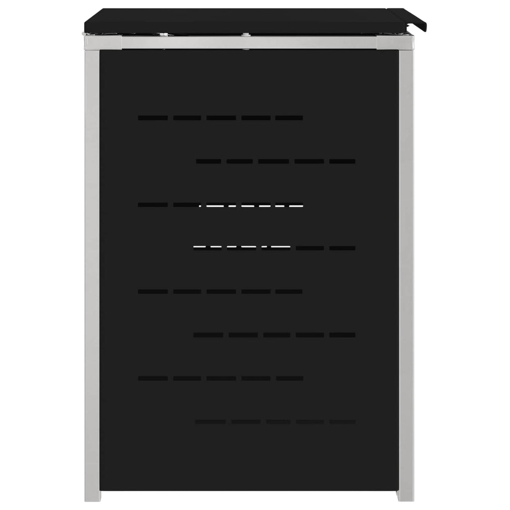 vidaXL Przechowywanie kosza na odpady for 1 Bin 240L Czarny