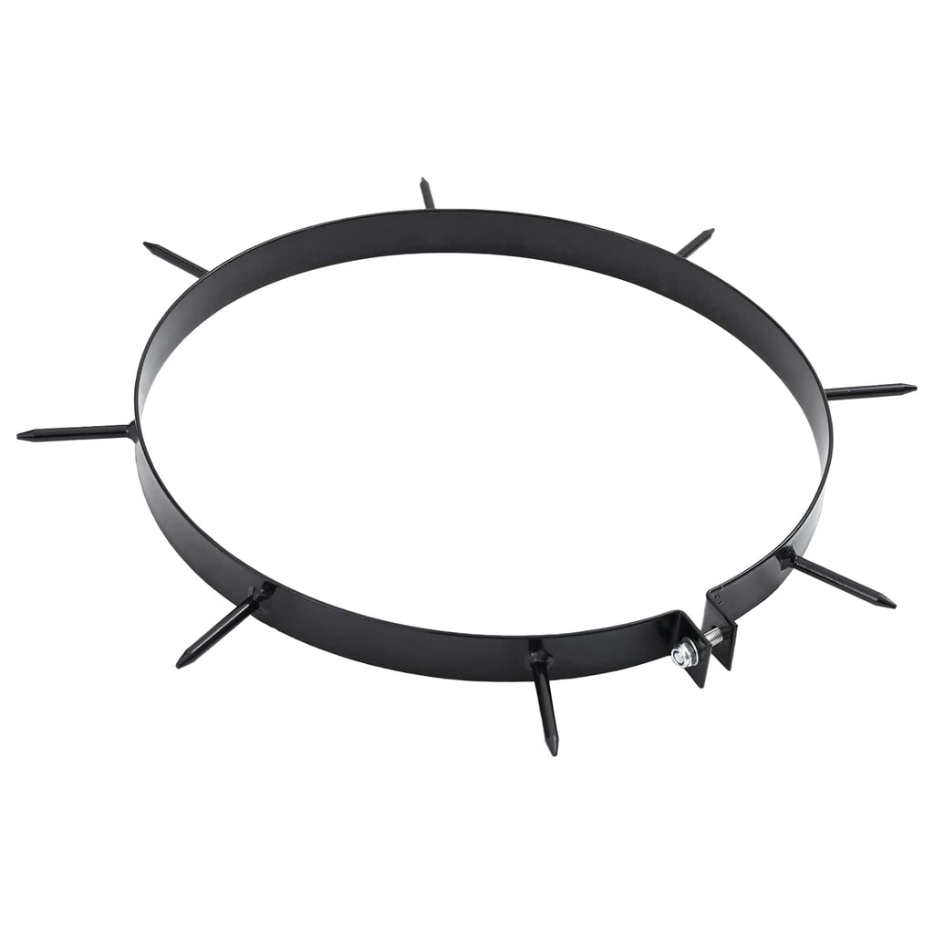 vidaXL Klips Aeratora do Trawnika z Kolcami 5 pcs Ø 30 cm Stal
