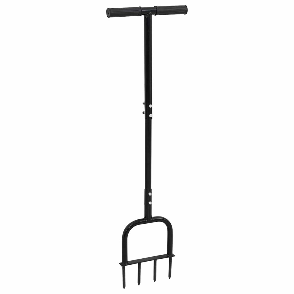 vidaXL Narzędzie do Aeracji Trawy Czarny 95 x 27 cm
