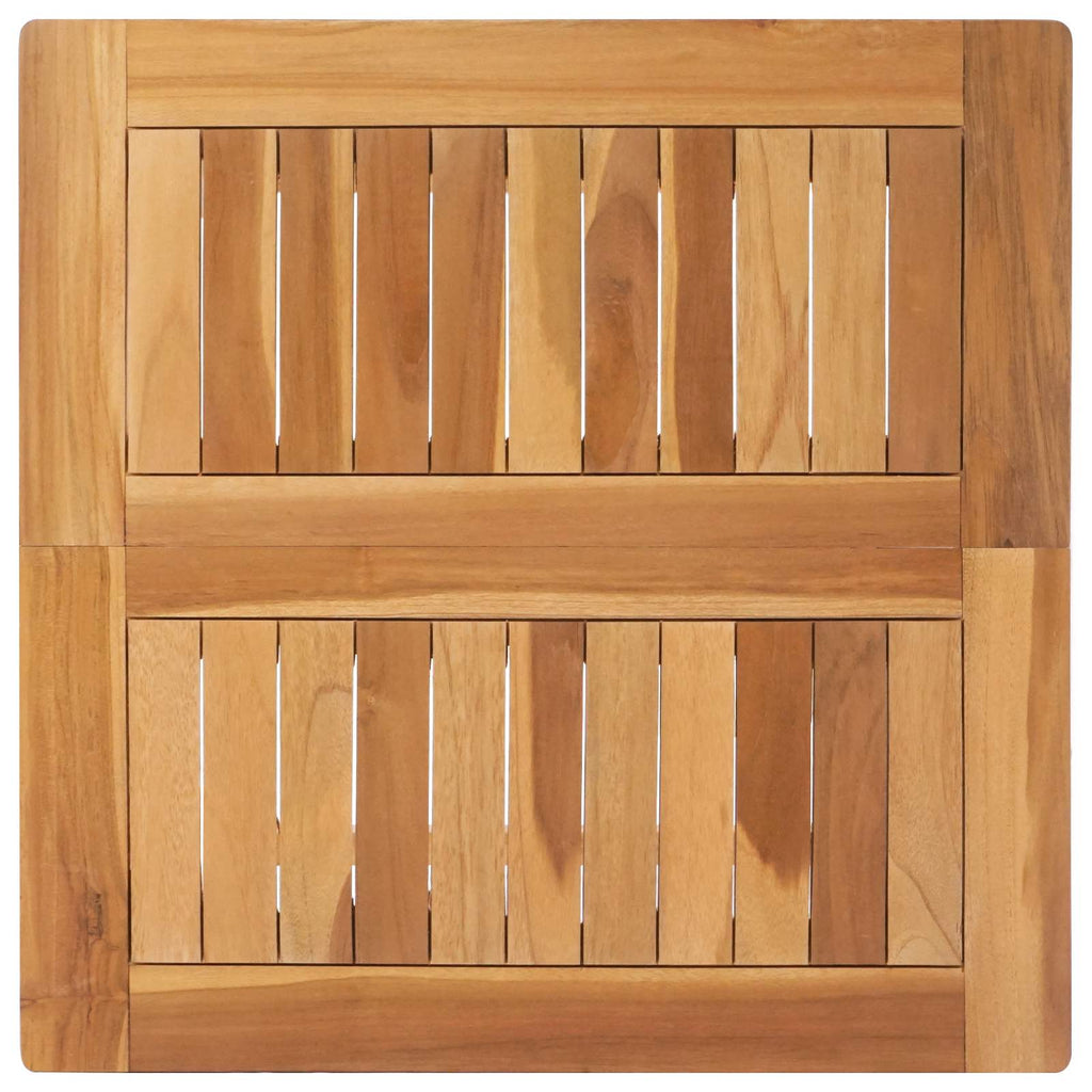 vidaXL Stół barowy naturalny 60 x 60 x 105 cm Lite Teak