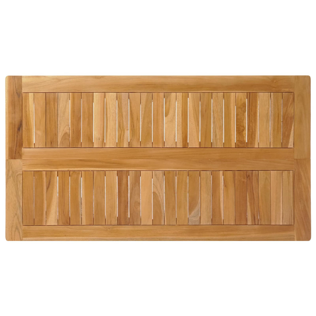 vidaXL Stół barowy naturalny 110 x 60 x 105 cm Lite Teak