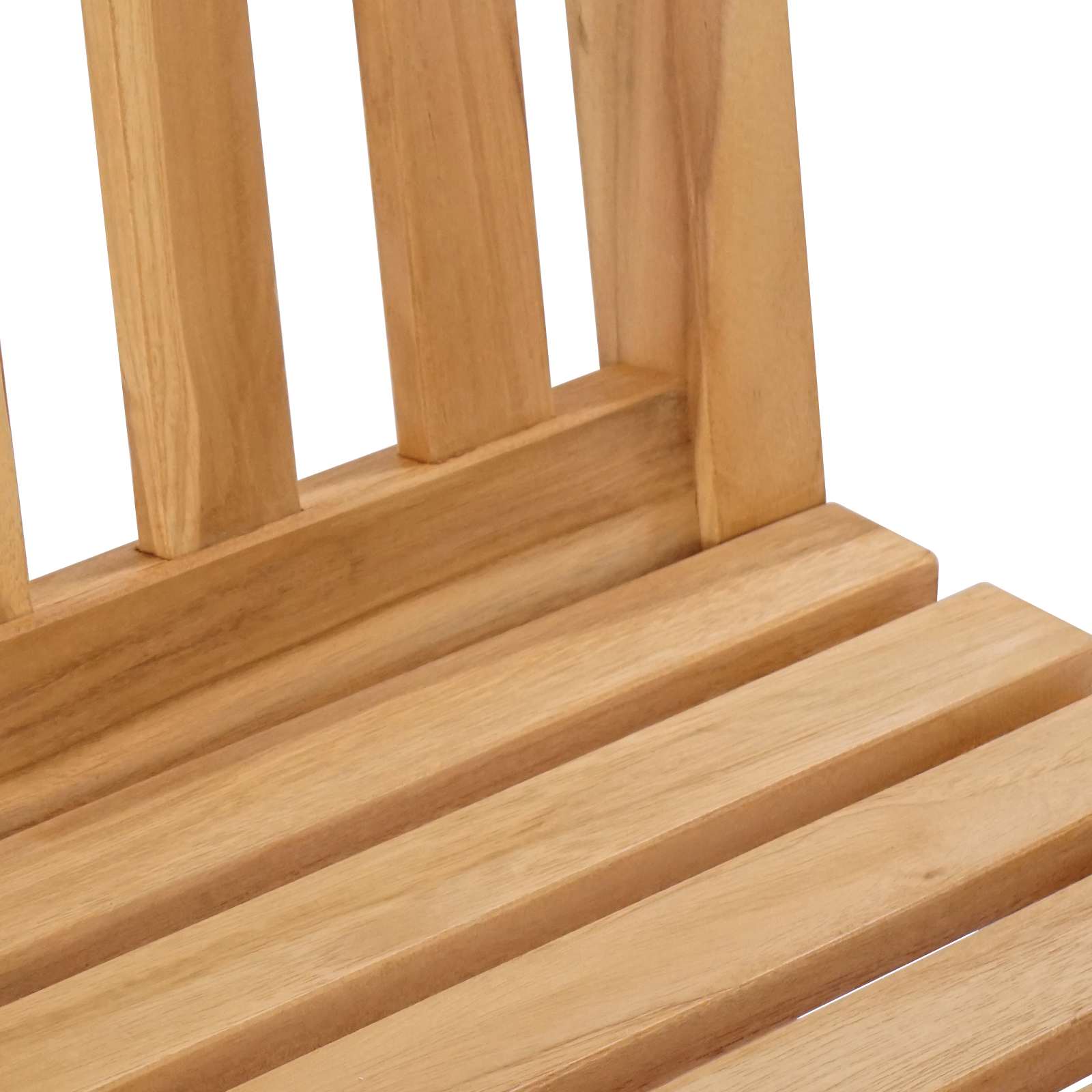 vidaXL Stołek barowy 2 pcs naturalny Lite drewno teakowe