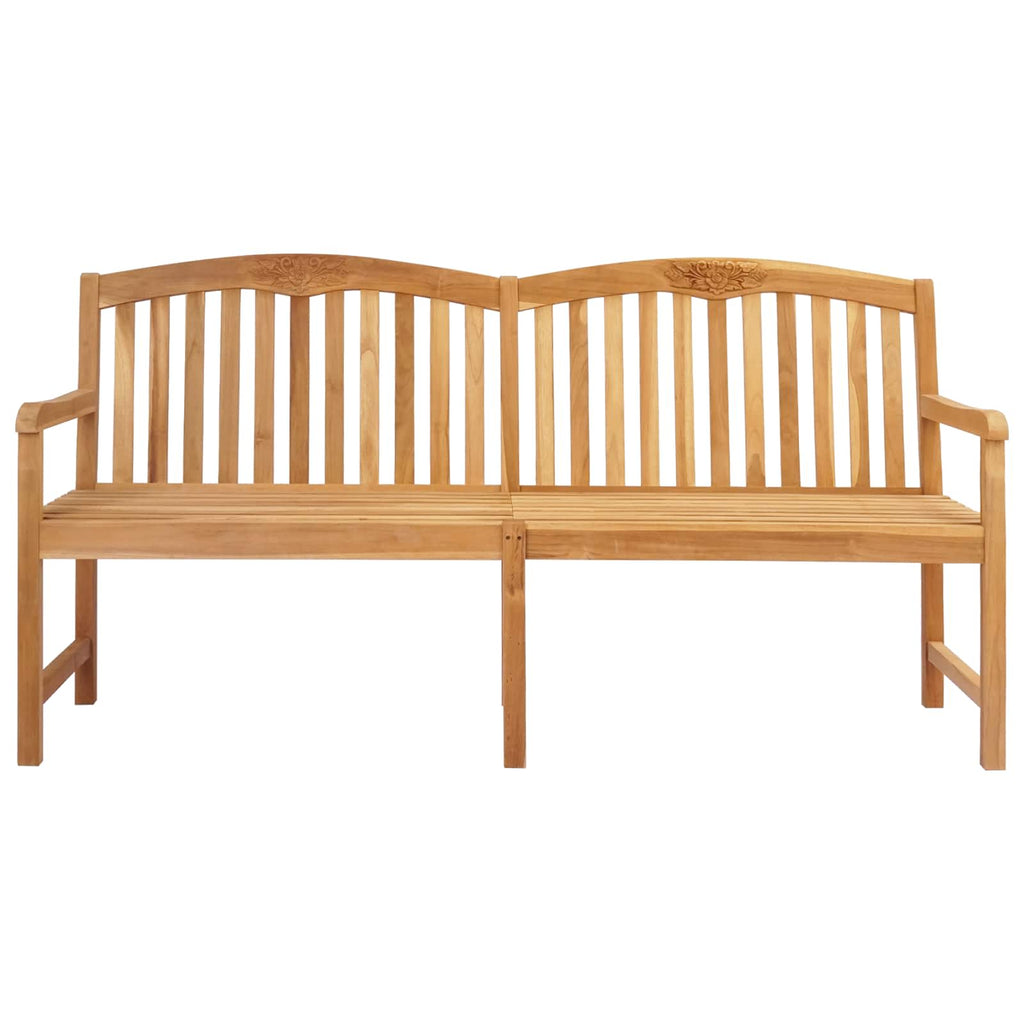 vidaXL Ręcznie rzeźbiona ławka różana 150 x 60 x 90 cm naturalny