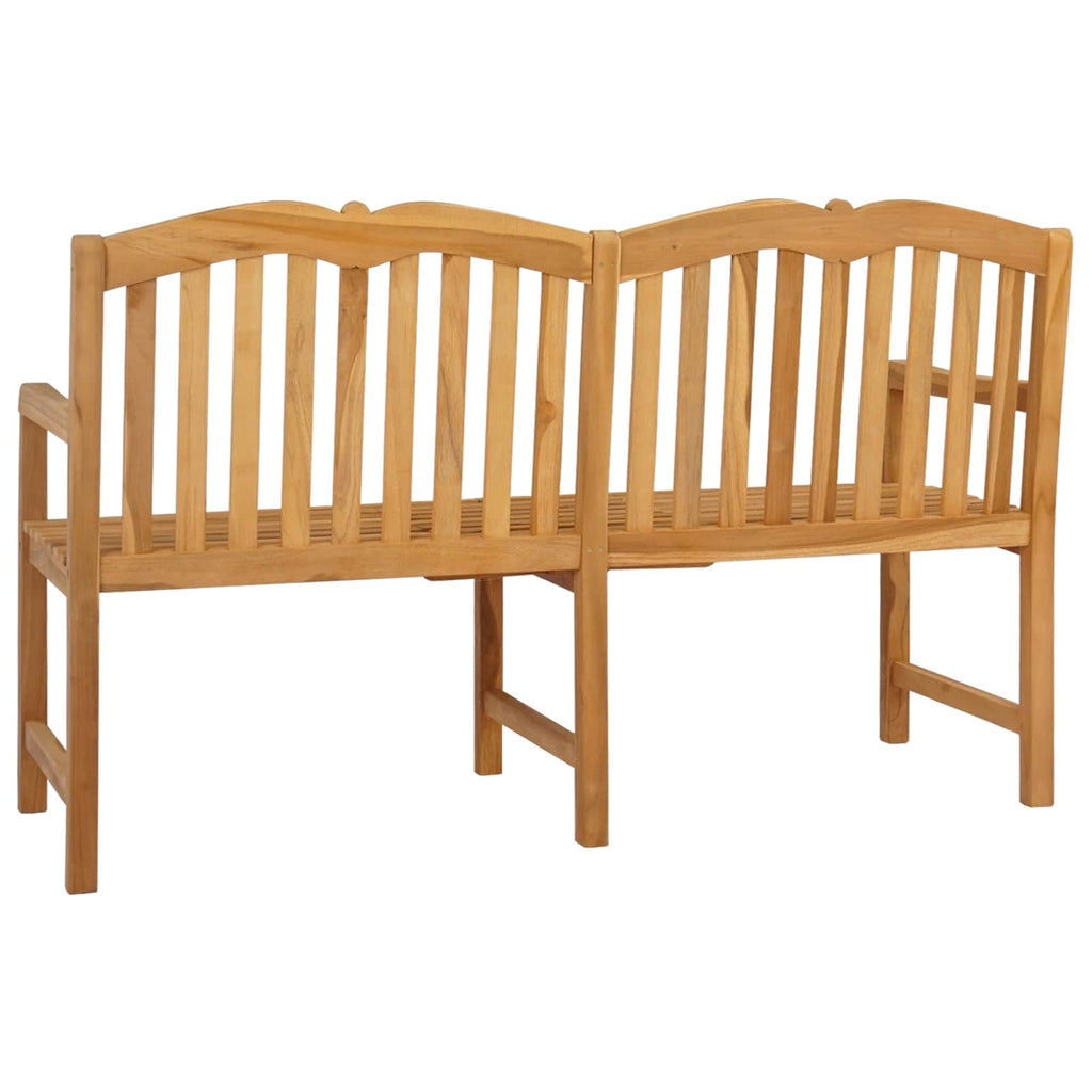 vidaXL Ręcznie rzeźbiona ławka różana 150,5 x 60 x 95 cm naturalny