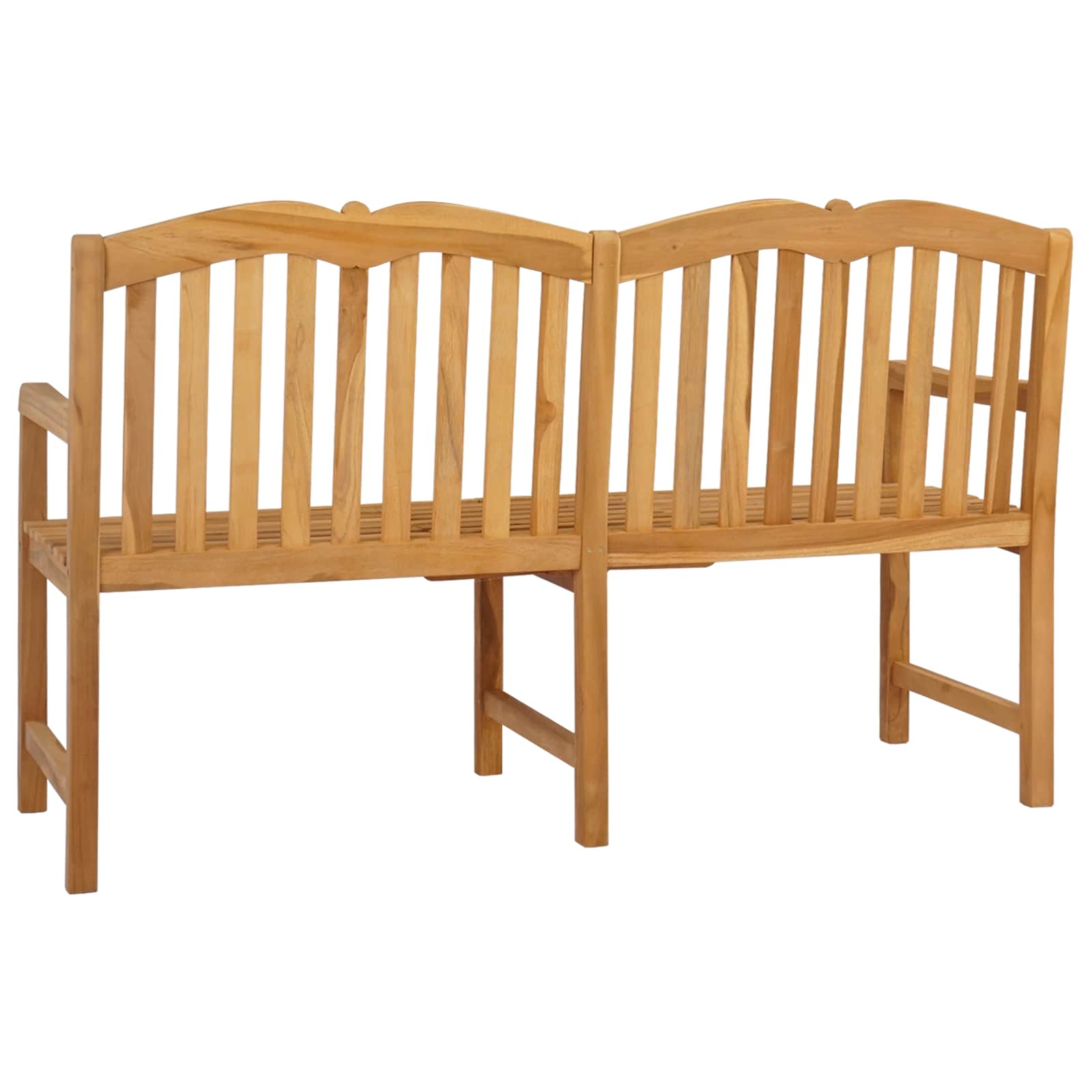 vidaXL Ręcznie rzeźbiona ławka różana 150,5 x 60 x 95 cm naturalny