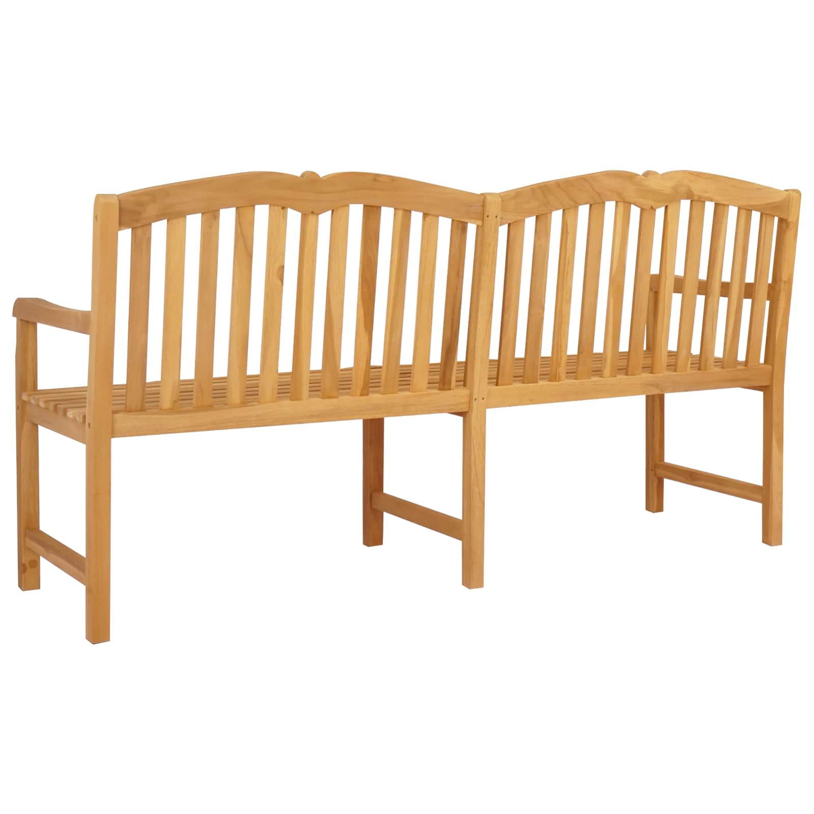 vidaXL Ręcznie rzeźbiona ławka różana 180,5 x 60 x 96 cm naturalny