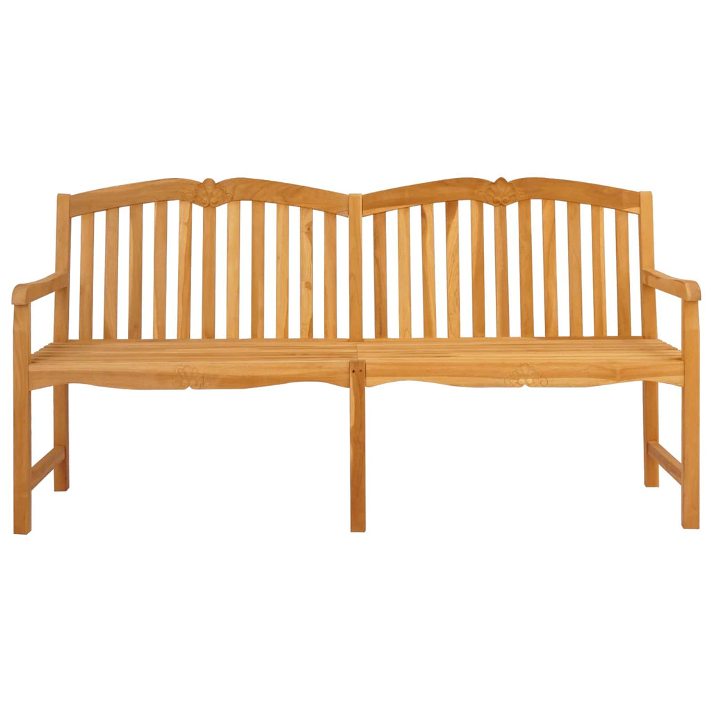 vidaXL Ręcznie rzeźbiona ławka różana 180,5 x 60 x 96 cm naturalny