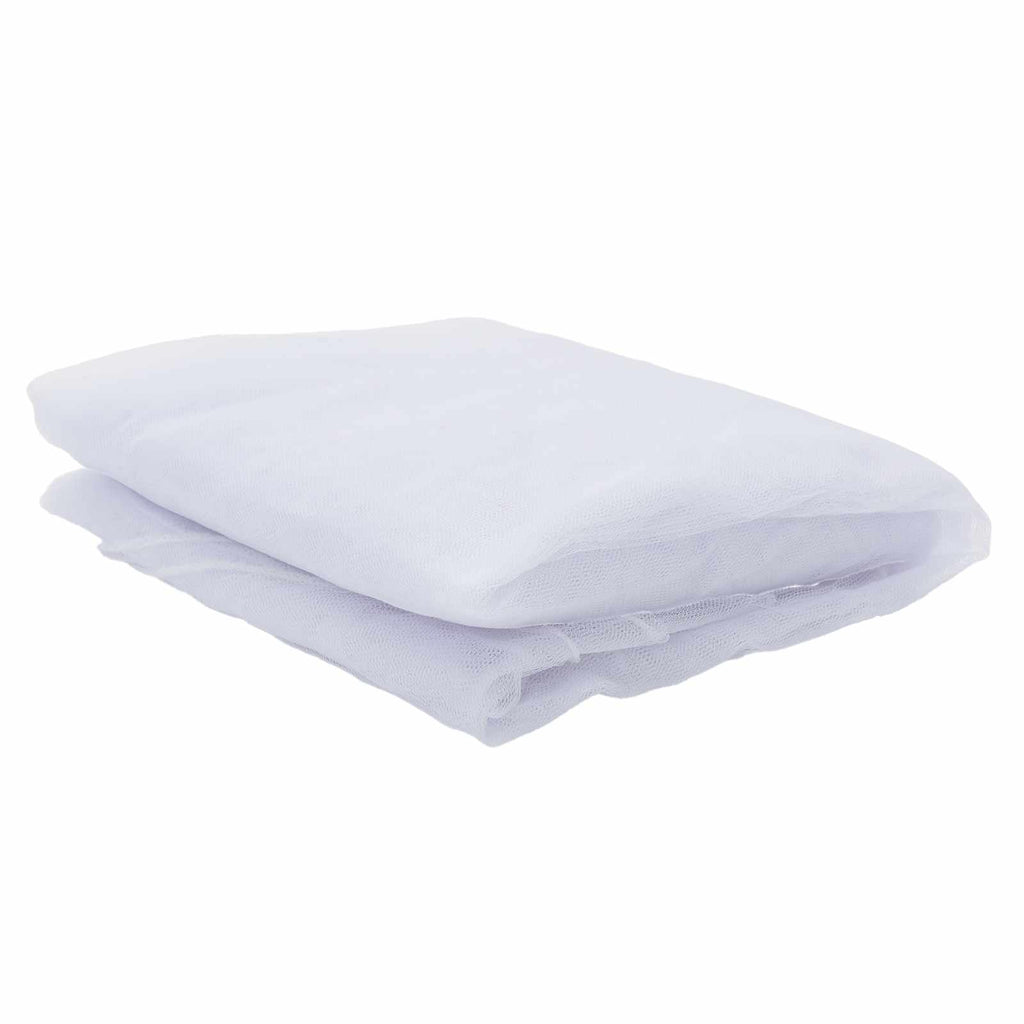 vidaXL Siatka na komary do altany 220 mesh Biały 3,6 x 3,6 x 2 cm