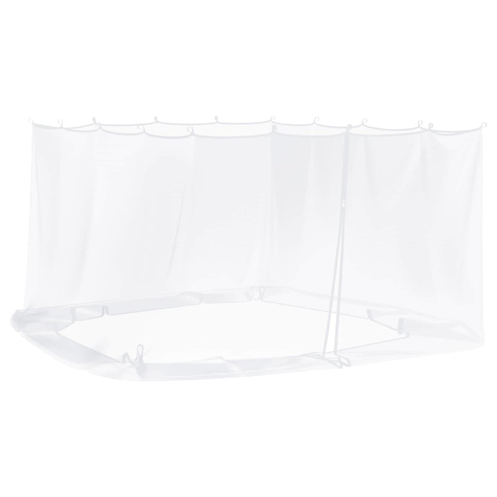 vidaXL Siatka na komary do altany 220 mesh Biały 4,5 x 3 x 2 m