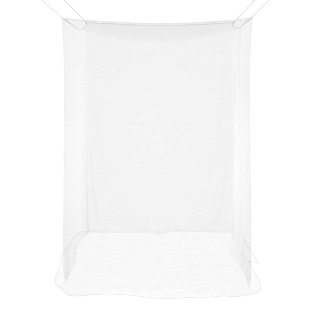 vidaXL Siatka na komary do łóżka 156 siatka 3 pcs Biały Poliester