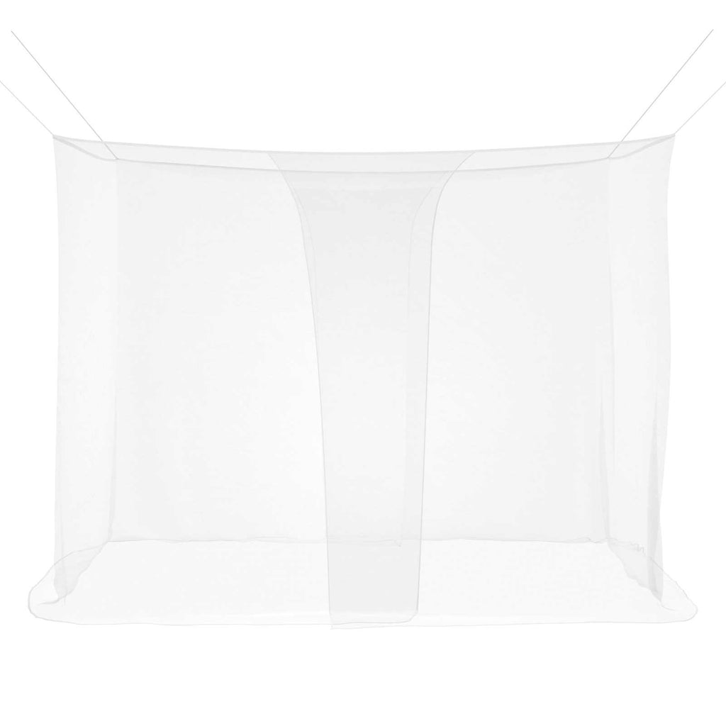 vidaXL Siatka na komary do łóżka 156 siatka 3 pcs Biały Poliester