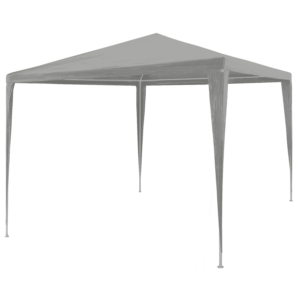 vidaXL Namiot Imprezowy Jasnoszary 300 x 300 x 255 cm PE i stal