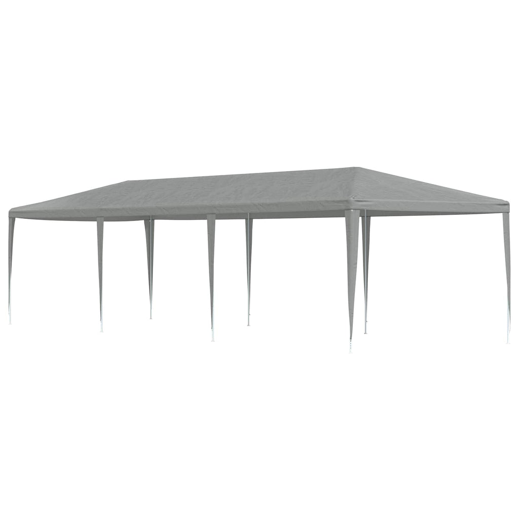 vidaXL Namiot Imprezowy Jasnoszary 900 x 300 x 255 cm PE i stal