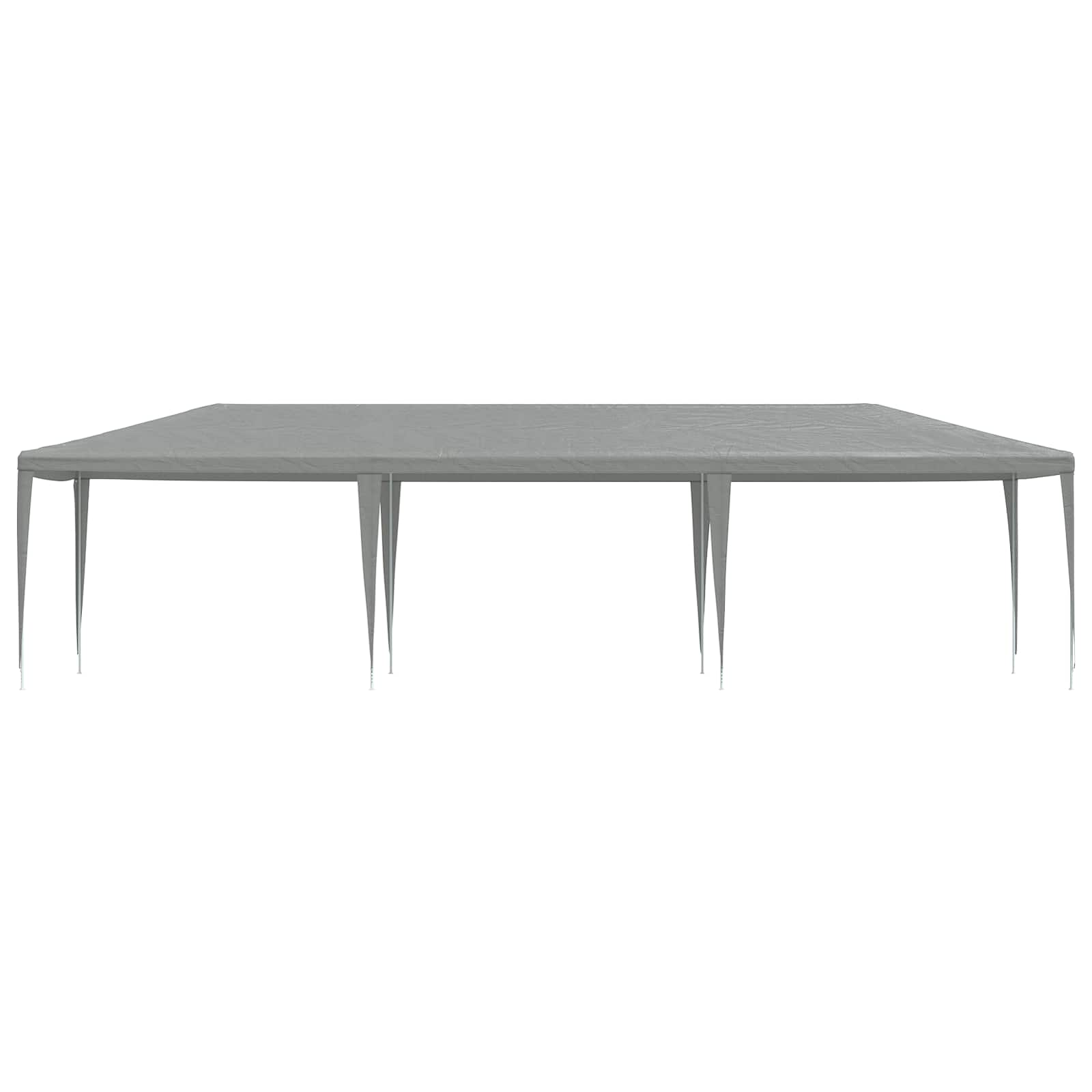 vidaXL Namiot Imprezowy Jasnoszary 900 x 300 x 255 cm PE i stal