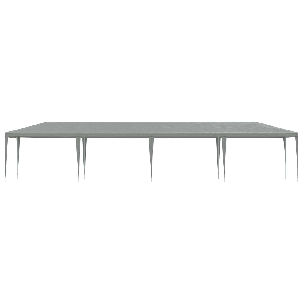 vidaXL Namiot Imprezowy Jasnoszary 1200 x 300 x 255 cm PE i stal