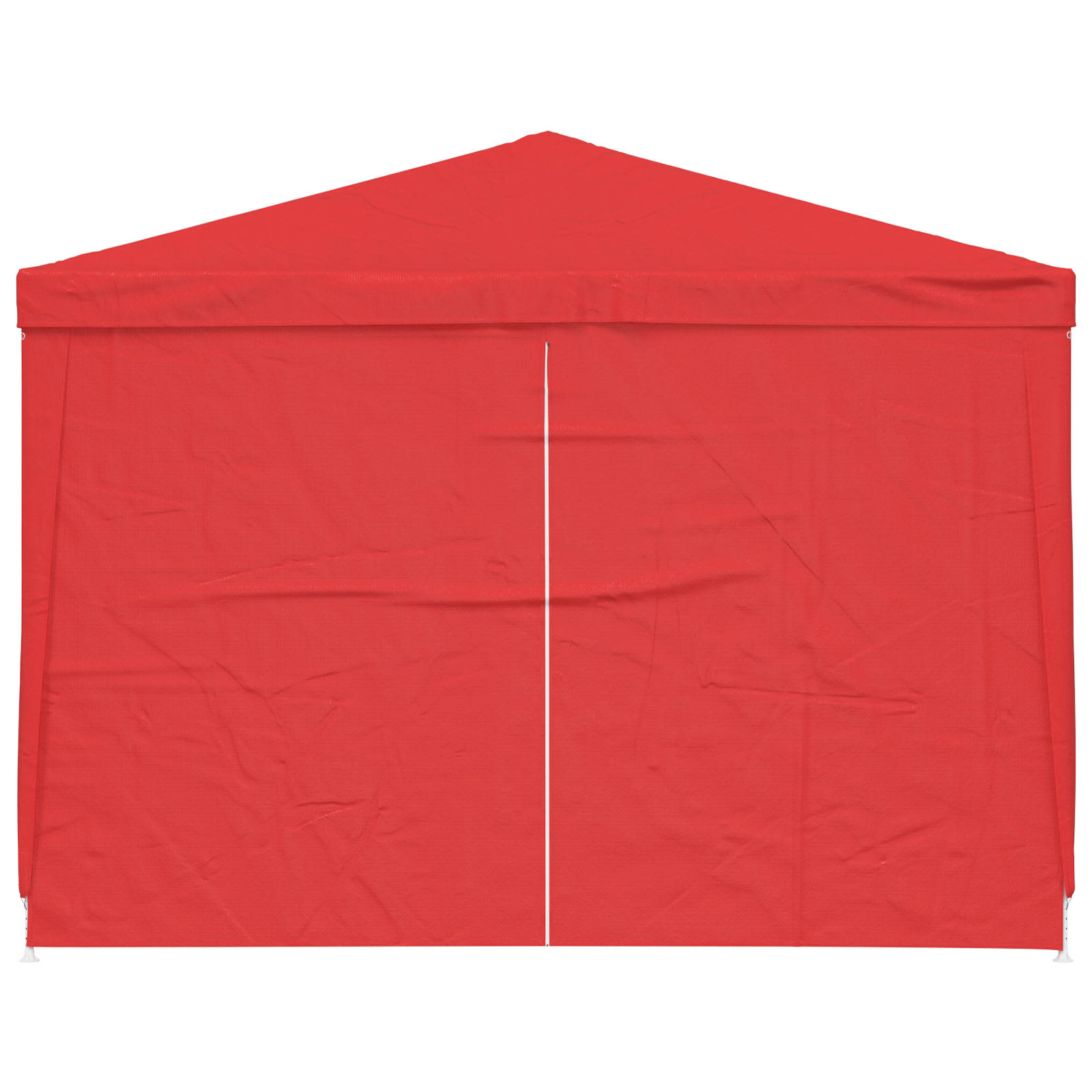 vidaXL Namiot Imprezowy 300 x 300 x 255 cm czerwony PE i stal