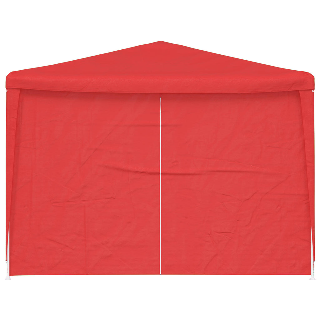 vidaXL Namiot Imprezowy 900 x 300 x 255 cm czerwony PE i stal