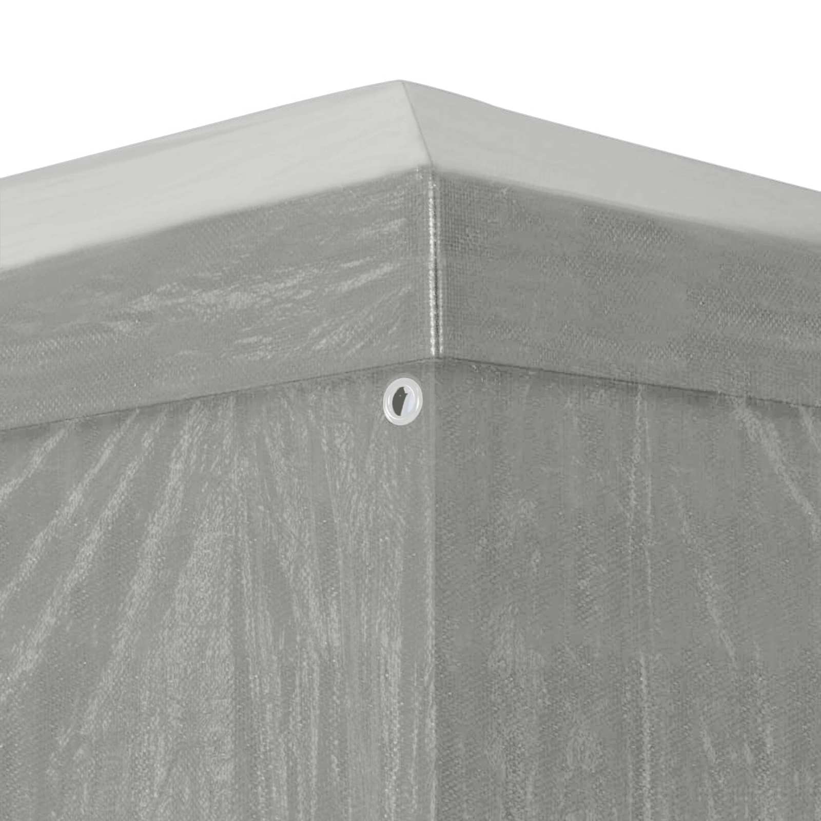 vidaXL Namiot Imprezowy 1200 x 300 x 255 cm jasnoszary PE i stal