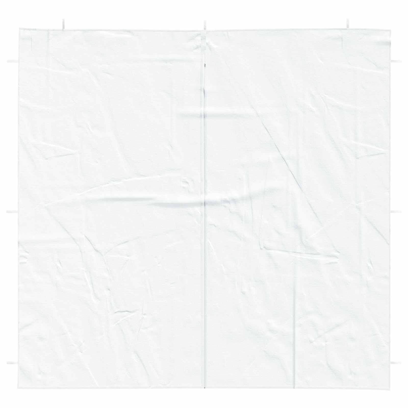 vidaXL Ściana boczna namiotu na imprezy 2 pcs Biały 200 x 195 cm