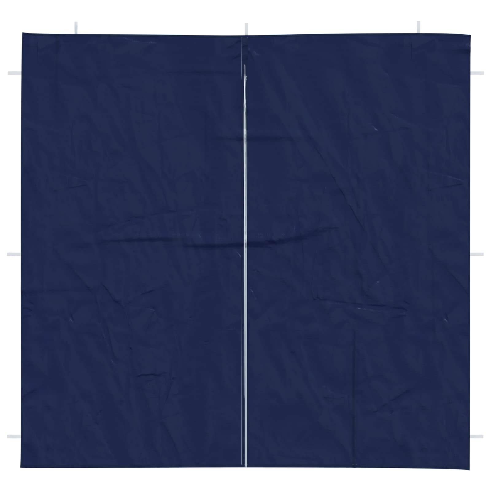 vidaXL Ściana boczna namiotu na imprezy 2 pcs niebieski 200 x 195 cm