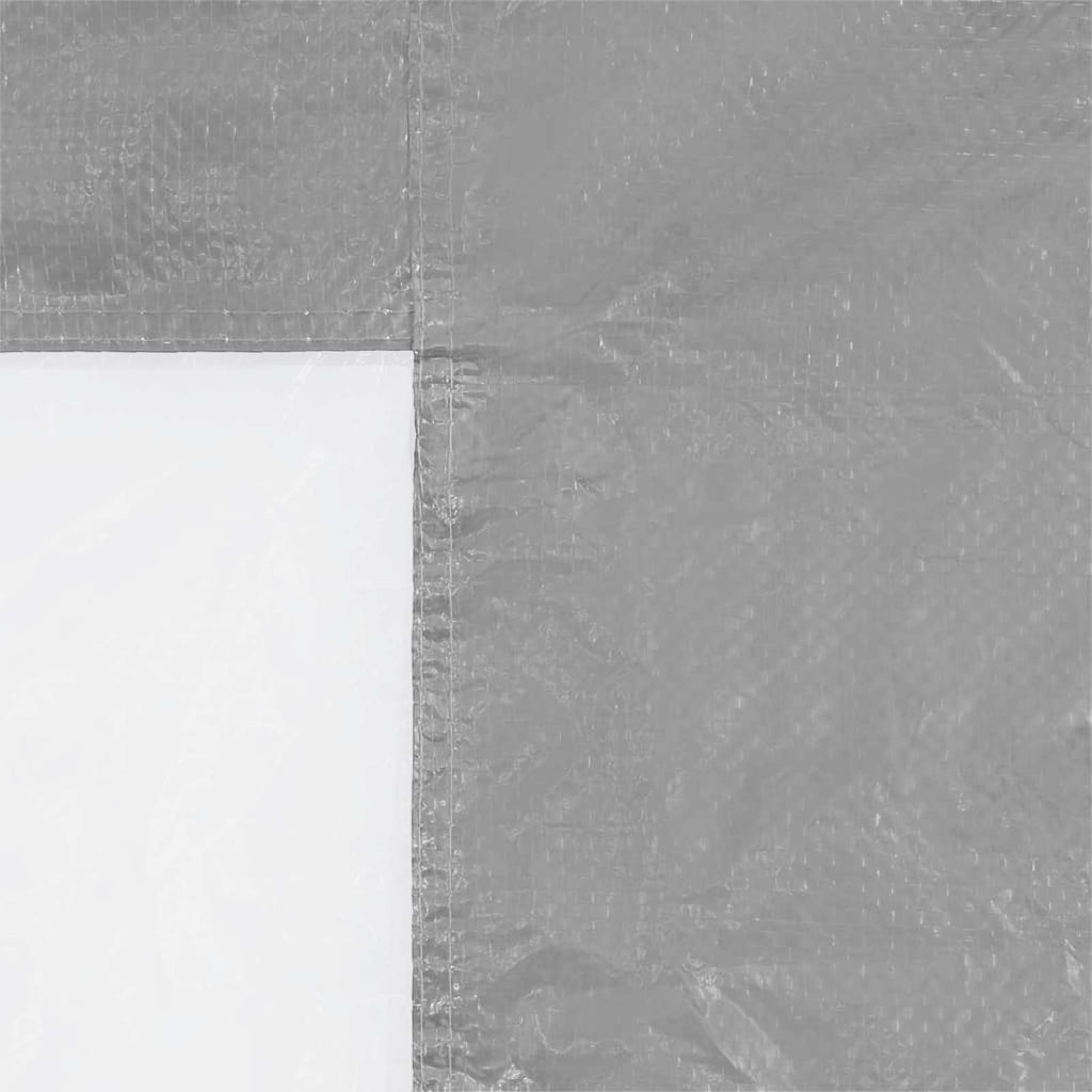 vidaXL Ściana boczna namiotu na imprezy 2 pcs 200 x 195 cm jasnoszary