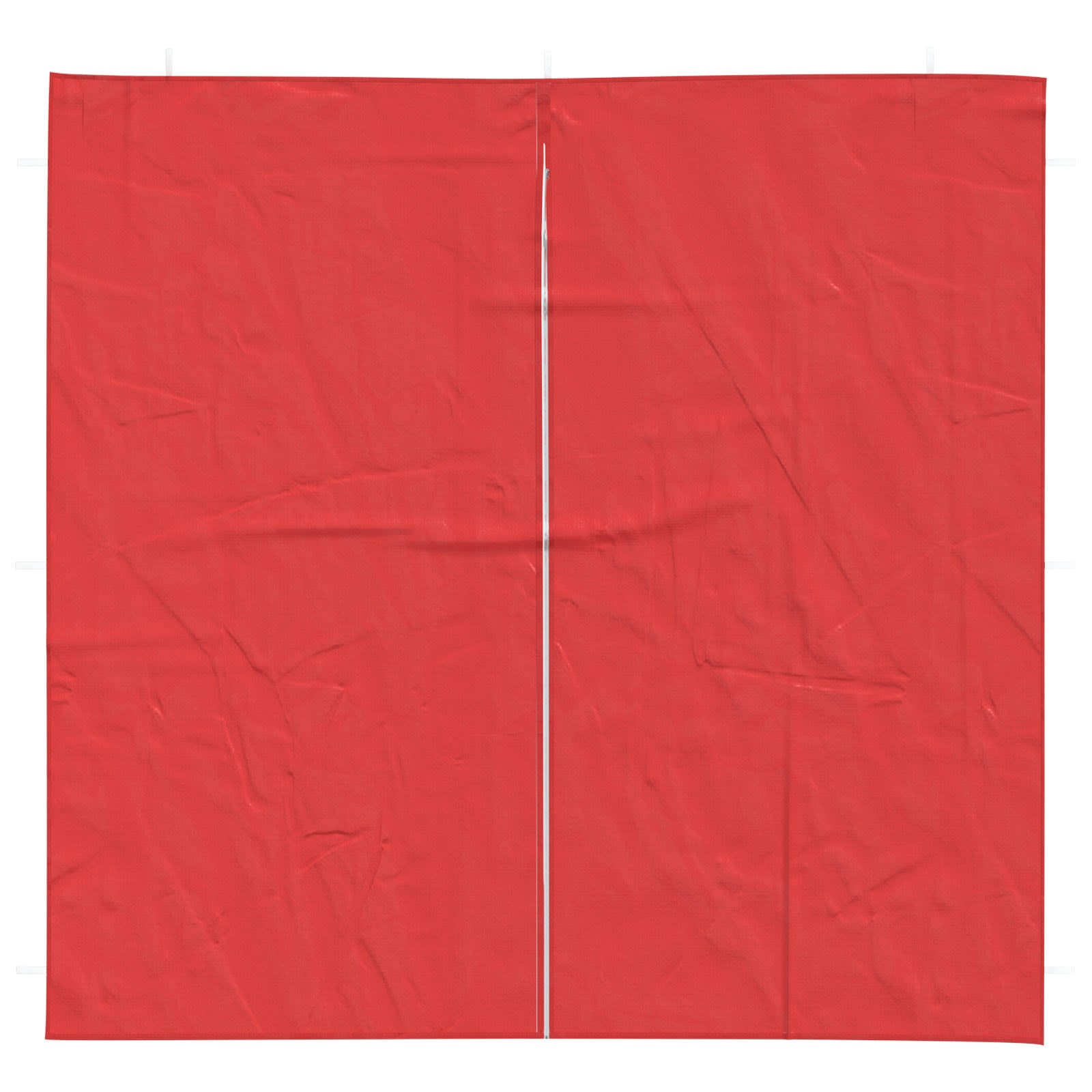 vidaXL Ściana boczna namiotu na imprezy 2 pcs czerwony 200 x 195 cm