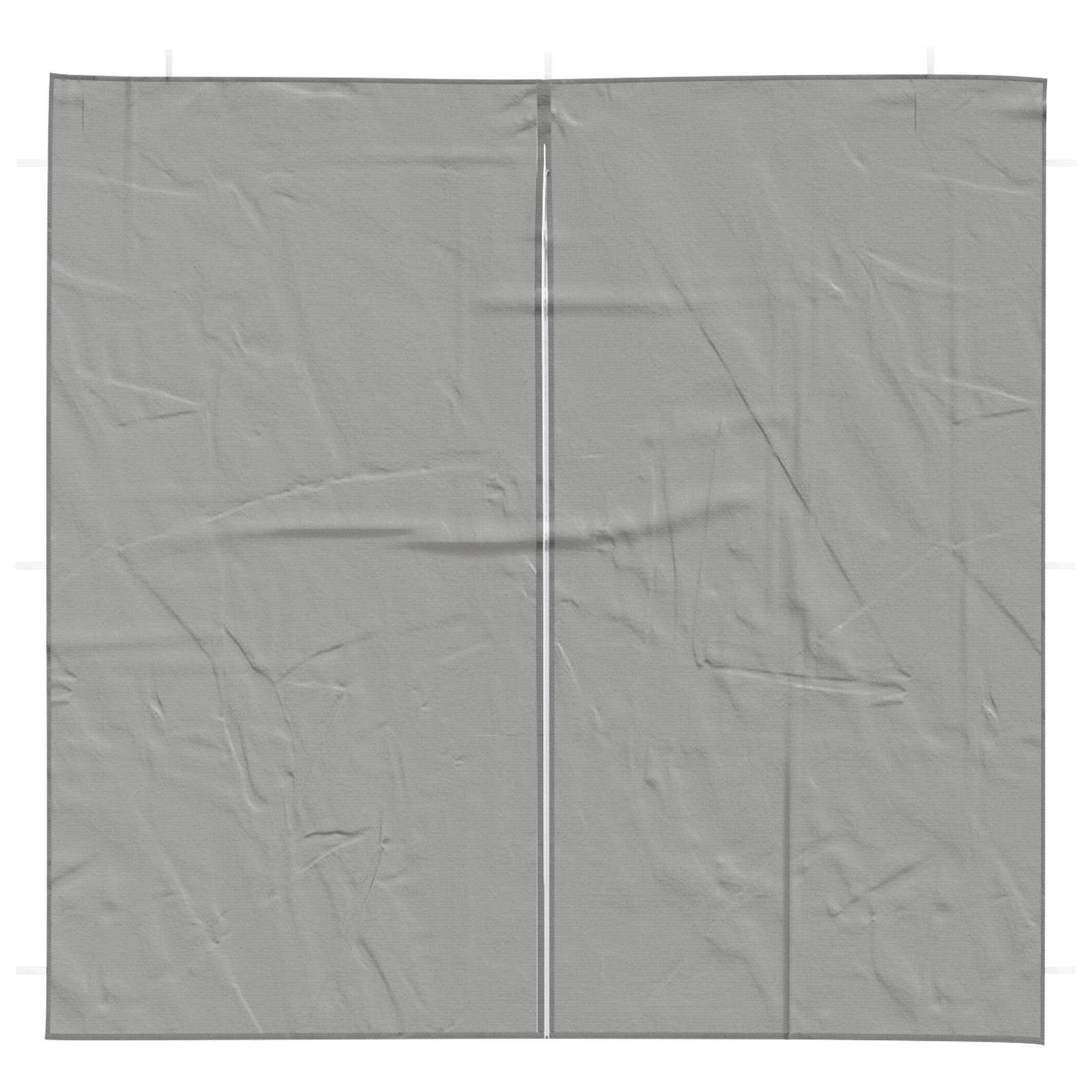 vidaXL Ściana boczna namiotu na imprezy 2 pcs jasnoszary 200 x 195 cm