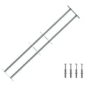 vidaXL Krata bezpieczeństwa do okien z 2 poprzeczkami 3 pcs