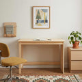 vidaXL Biurko Brązowy 112 x 50 x 75 cm Lite drewno sosnowe