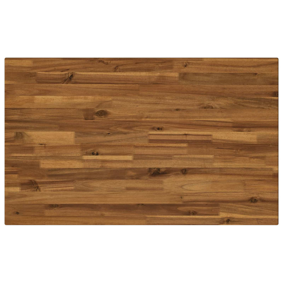 vidaXL 110 x 55 x 75 cm Lite Drewno Akacji Naturalny i czarny