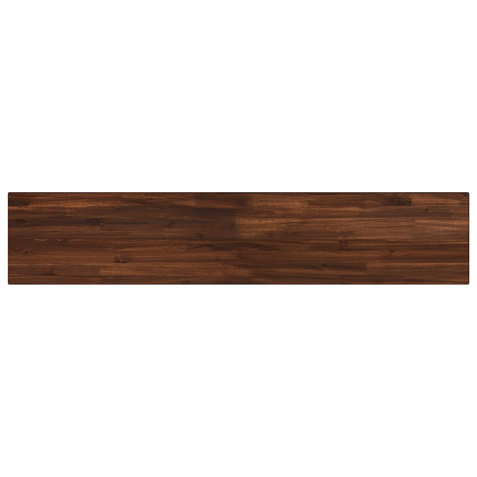 vidaXL Prostokątny Blat Stołu 90 x 50 x 3,5 cm Prostokątny Ciemny brąz