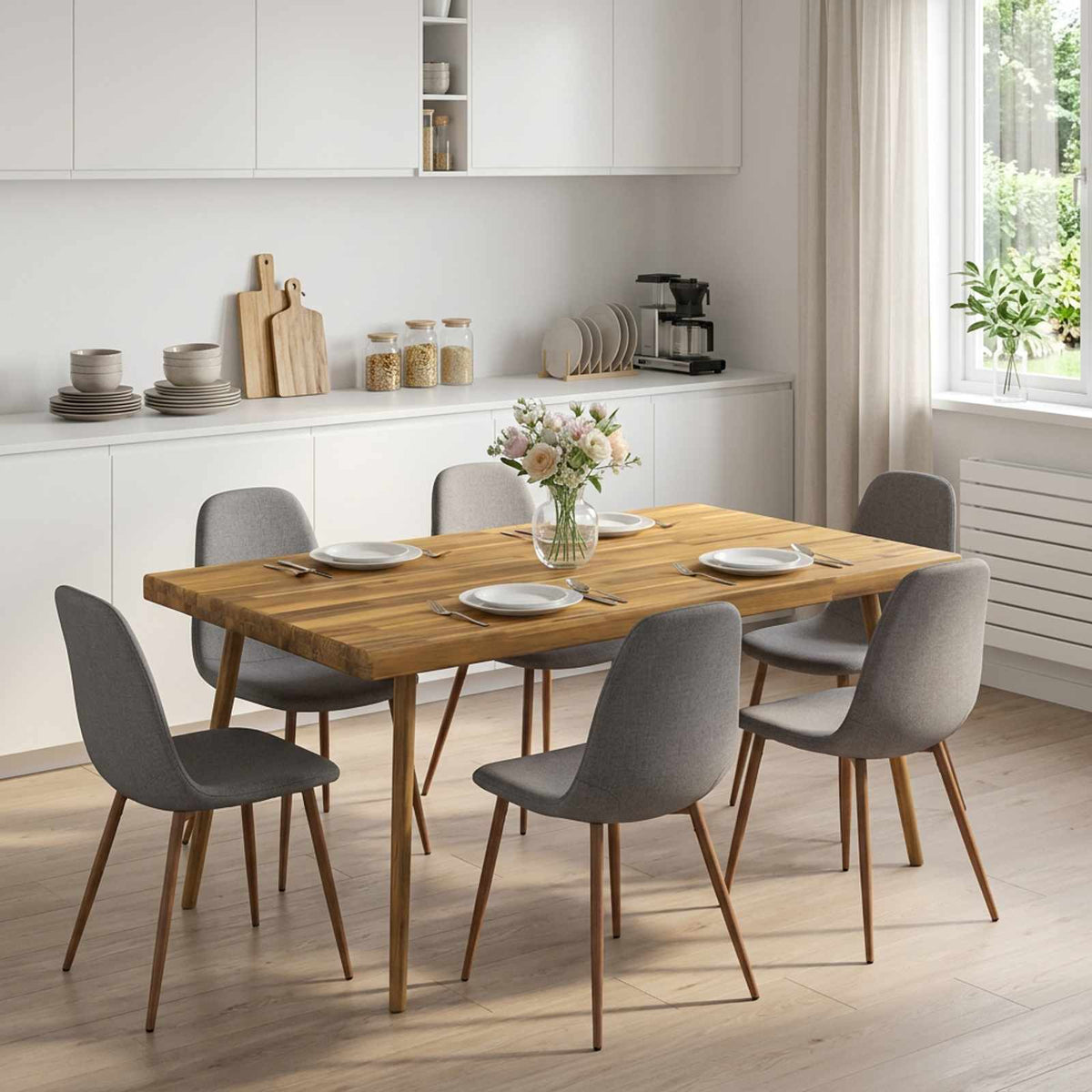 vidaXL Prostokątny Blat Stołu 90 x 60 x 3,2 cm Prostokątny