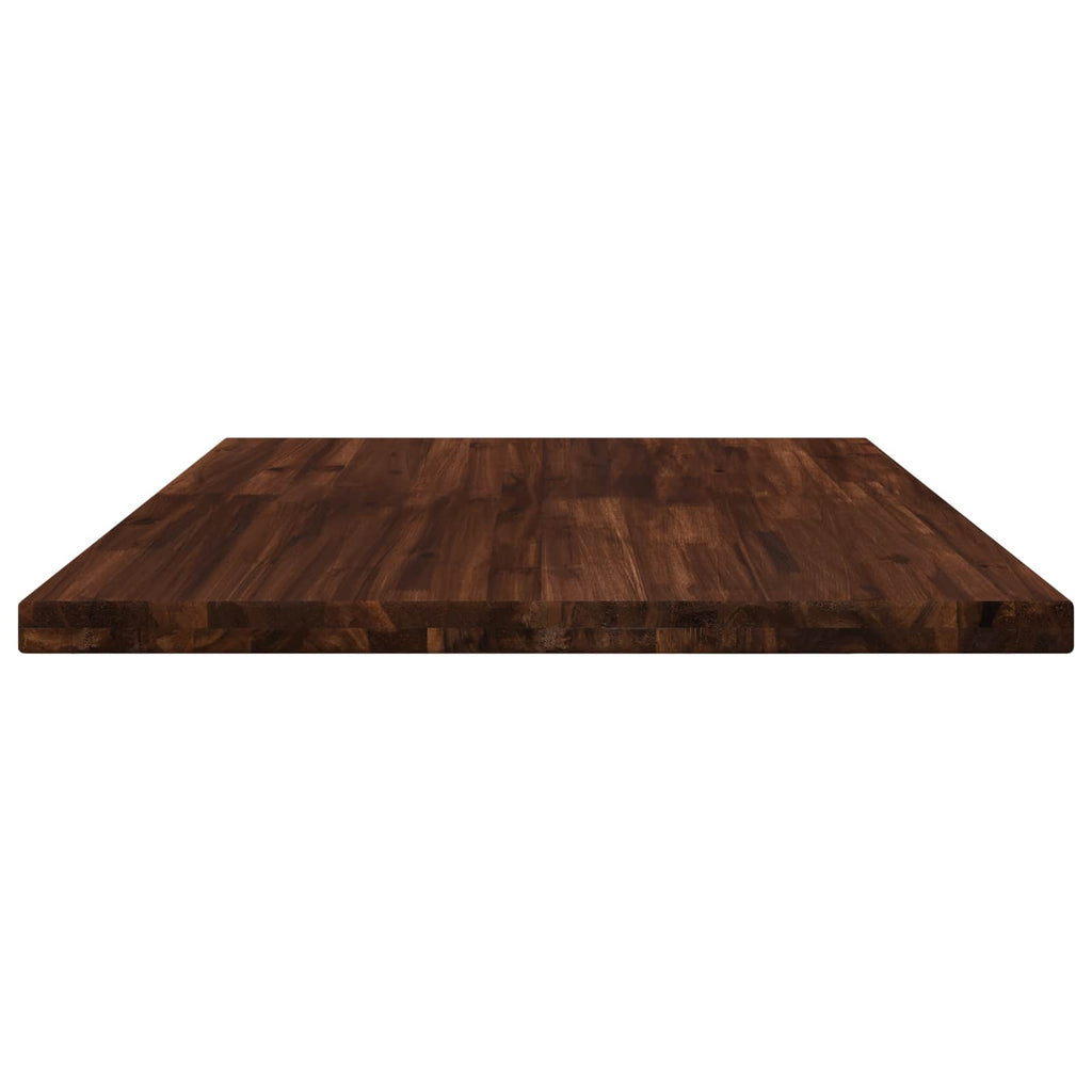 vidaXL Prostokątny Blat Stołu 90 x 50 x 3,5 cm Prostokątny Ciemny brąz