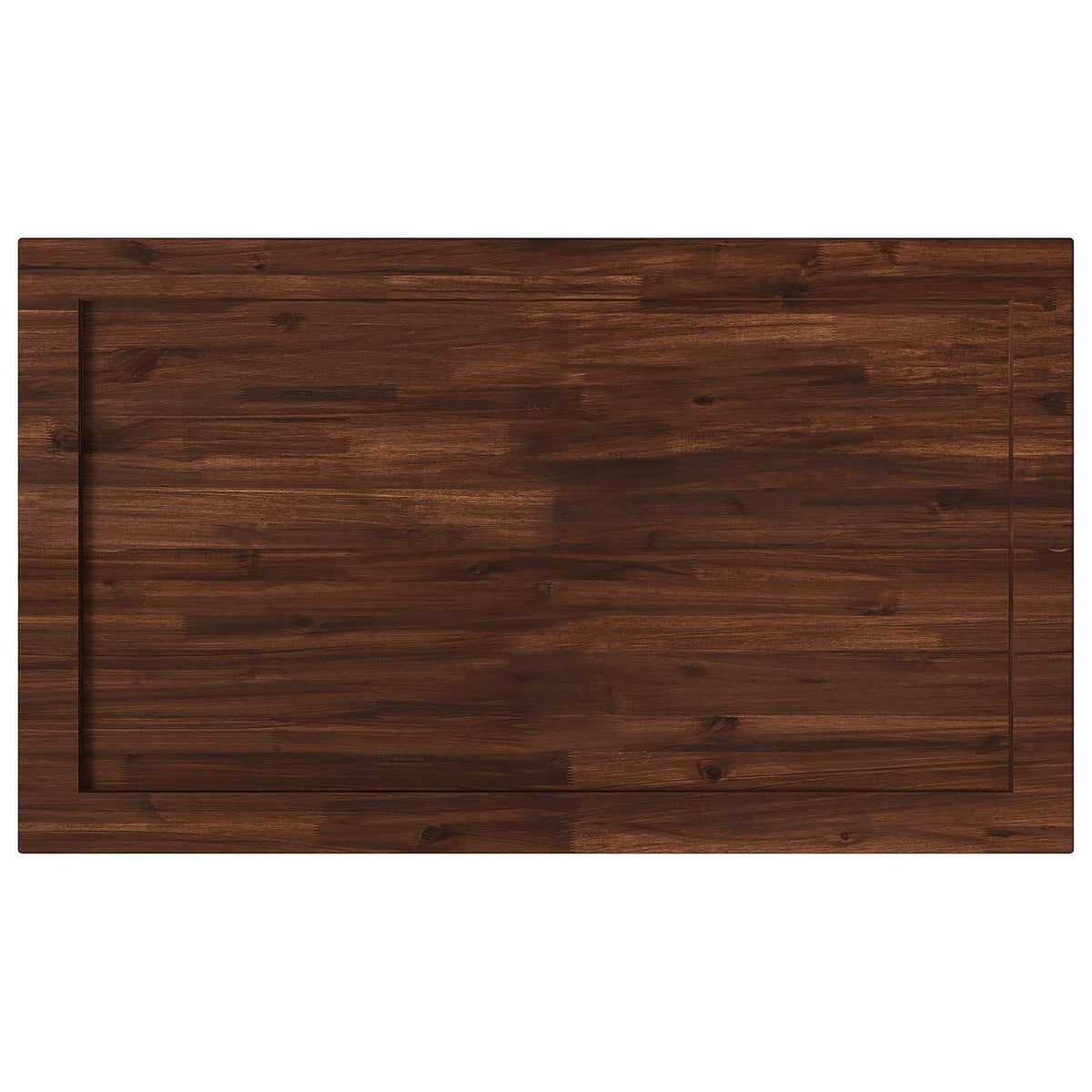 vidaXL Prostokątny Blat Stołu 90 x 50 x 3,5 cm Prostokątny Ciemny brąz