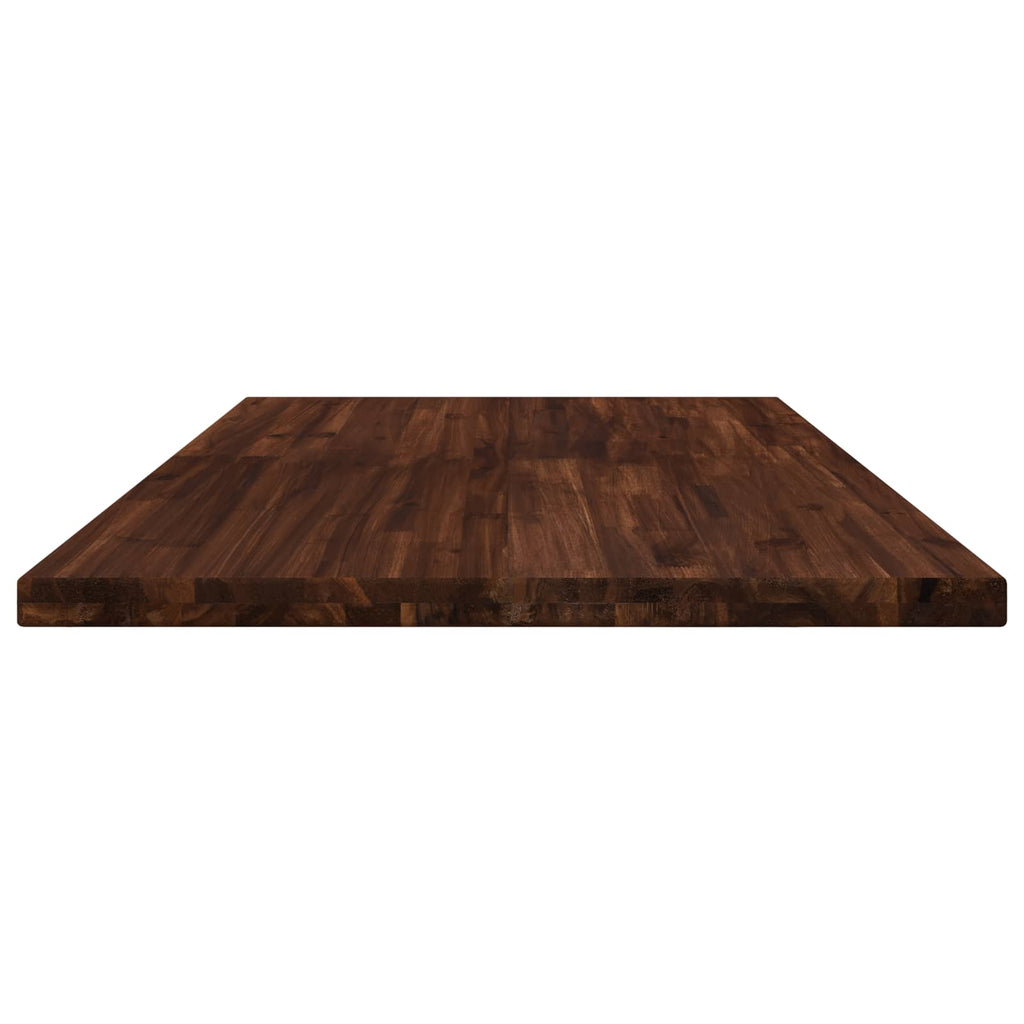 vidaXL Prostokątny Blat Stołu 90 x 50 x 3,5 cm Prostokątny Ciemny brąz