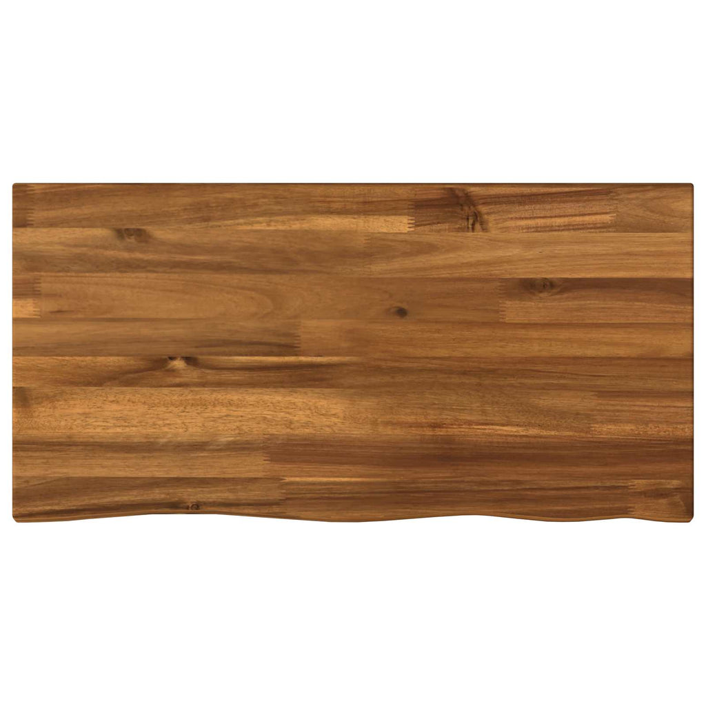 vidaXL Prostokątny Blat Stołu 90 x 50 x 3,5 cm Prostokątny naturalny