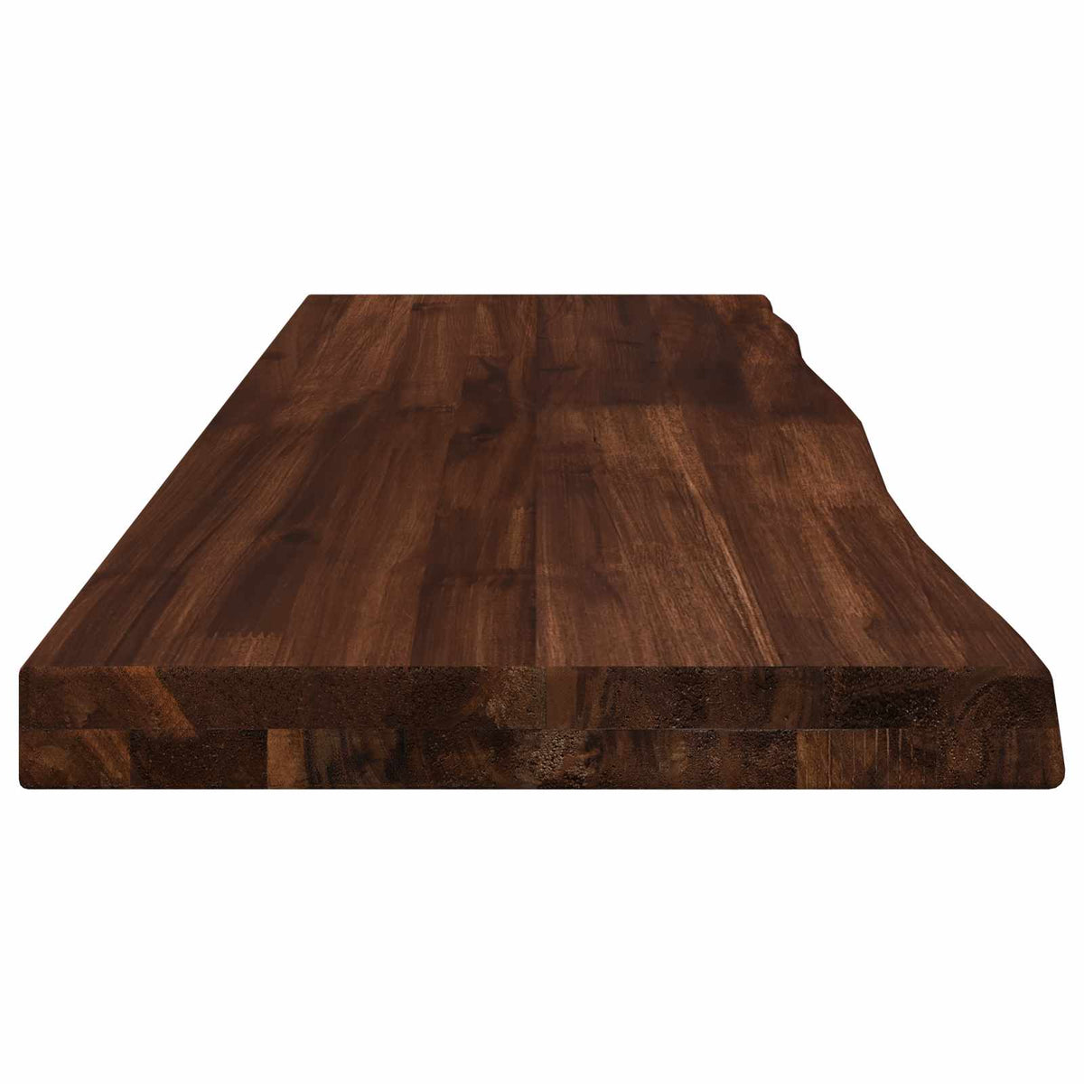 vidaXL Prostokątny Blat Stołu 90 x 50 x 3,5 cm Prostokątny Ciemny brąz