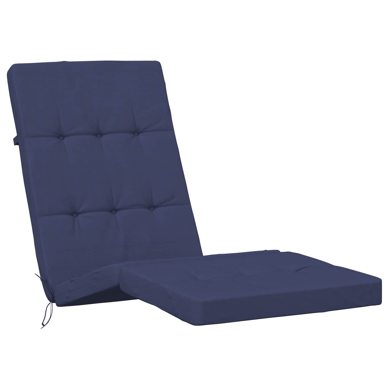 vidaXL Poduszka na zewnątrz 2 pcs Granatowy 180 x 55 x 7 cm tkanina