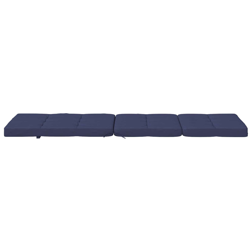 vidaXL Poduszka na zewnątrz 2 pcs Granatowy 180 x 55 x 7 cm tkanina