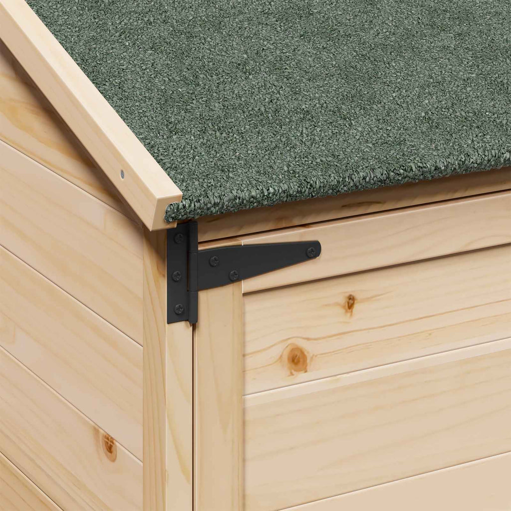 vidaXL Shed ogrodowy naturalny 59 x 56 x 113,5 cm Drewno Świerkowe