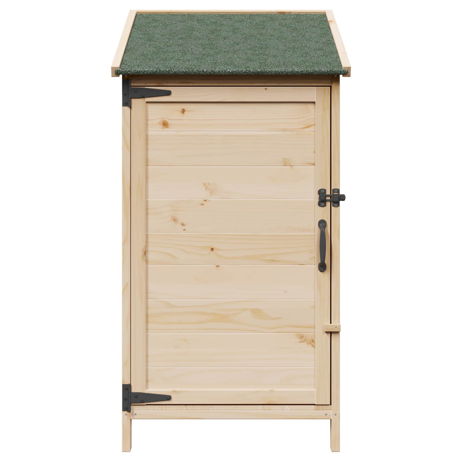 vidaXL Shed ogrodowy naturalny 59 x 56 x 113,5 cm Drewno Świerkowe