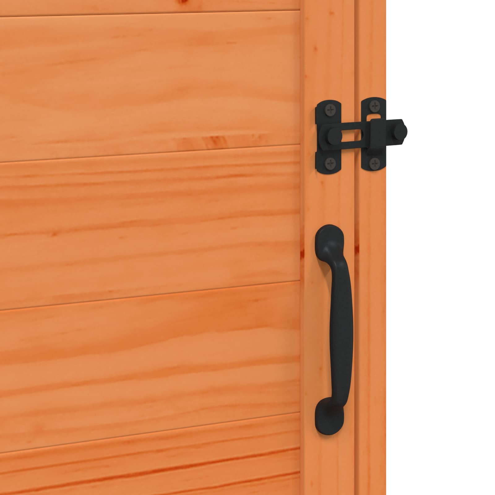 vidaXL Shed ogrodowy brązowy 59 x 56 x 113,5 cm Drewno Świerkowe