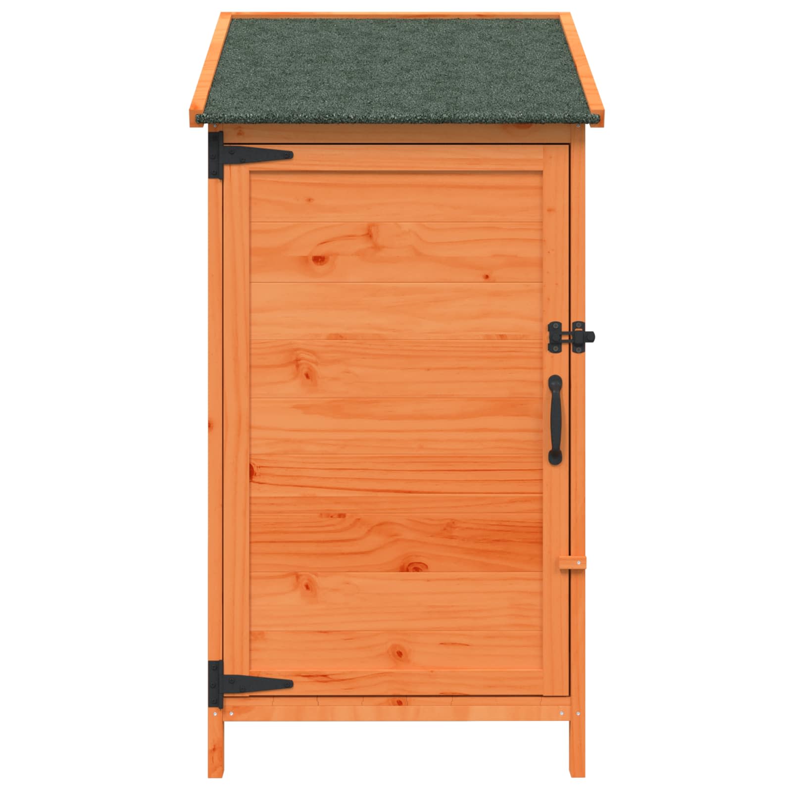 vidaXL Shed ogrodowy brązowy 59 x 56 x 113,5 cm Drewno Świerkowe