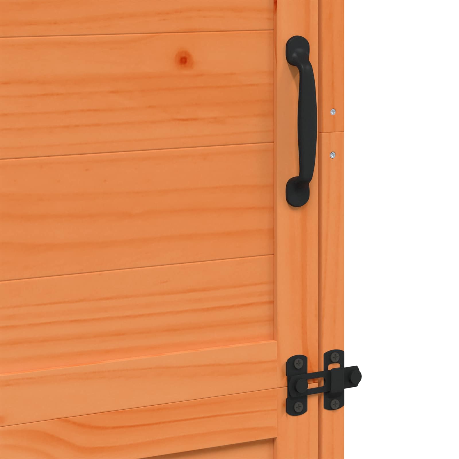 vidaXL Shed ogrodowy brązowy 59,5 x 56 x 176,5 cm Drewno Świerkowe