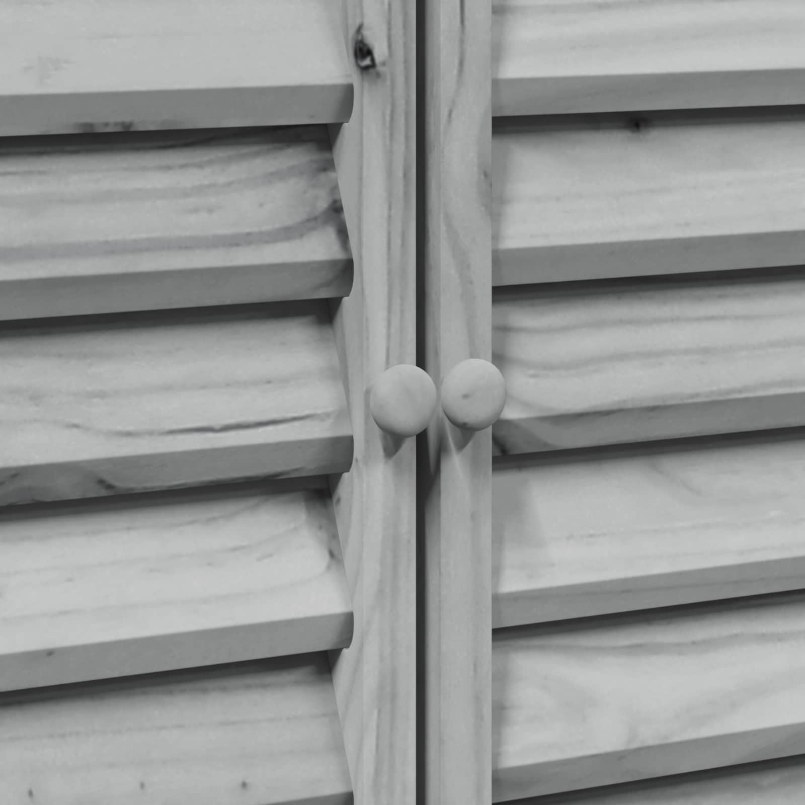 vidaXL Shed ogrodowy Szary 106 x 56 x 113,5 cm Drewno Świerkowe