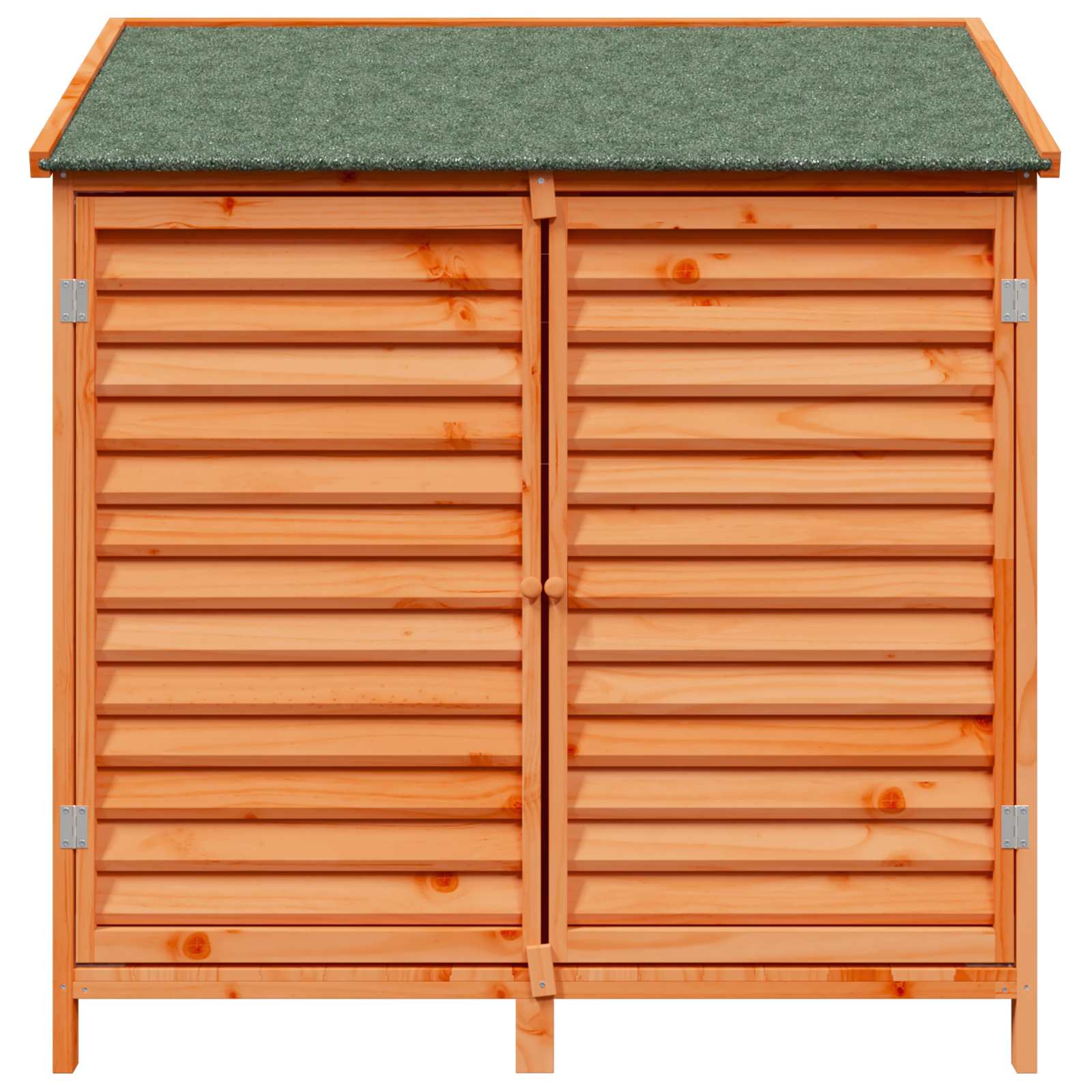 vidaXL Shed ogrodowy brązowy 106 x 56 x 113,5 cm Drewno Świerkowe
