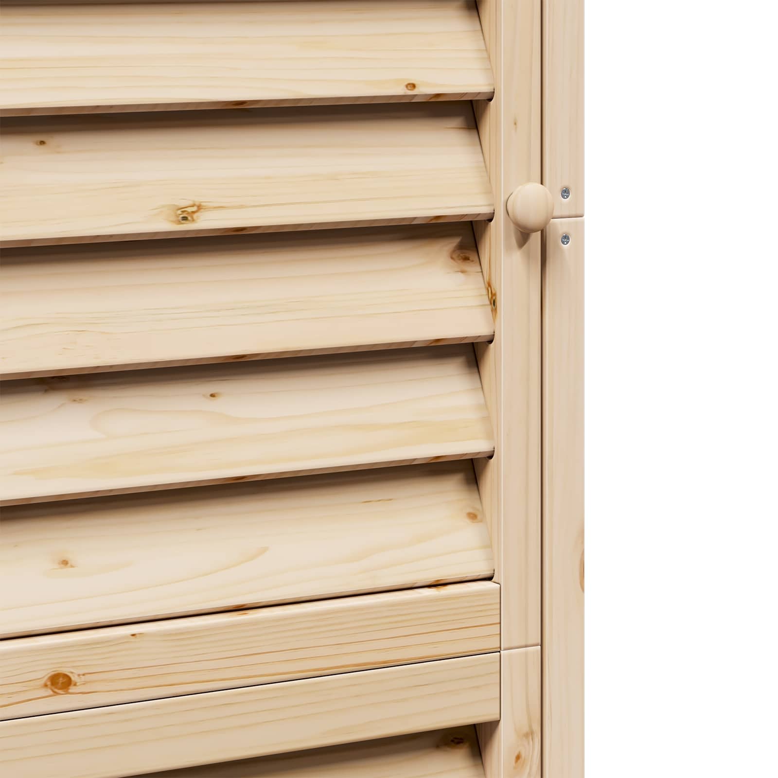 vidaXL Shed ogrodowy naturalny 59 x 56 x 176 cm Drewno Świerkowe