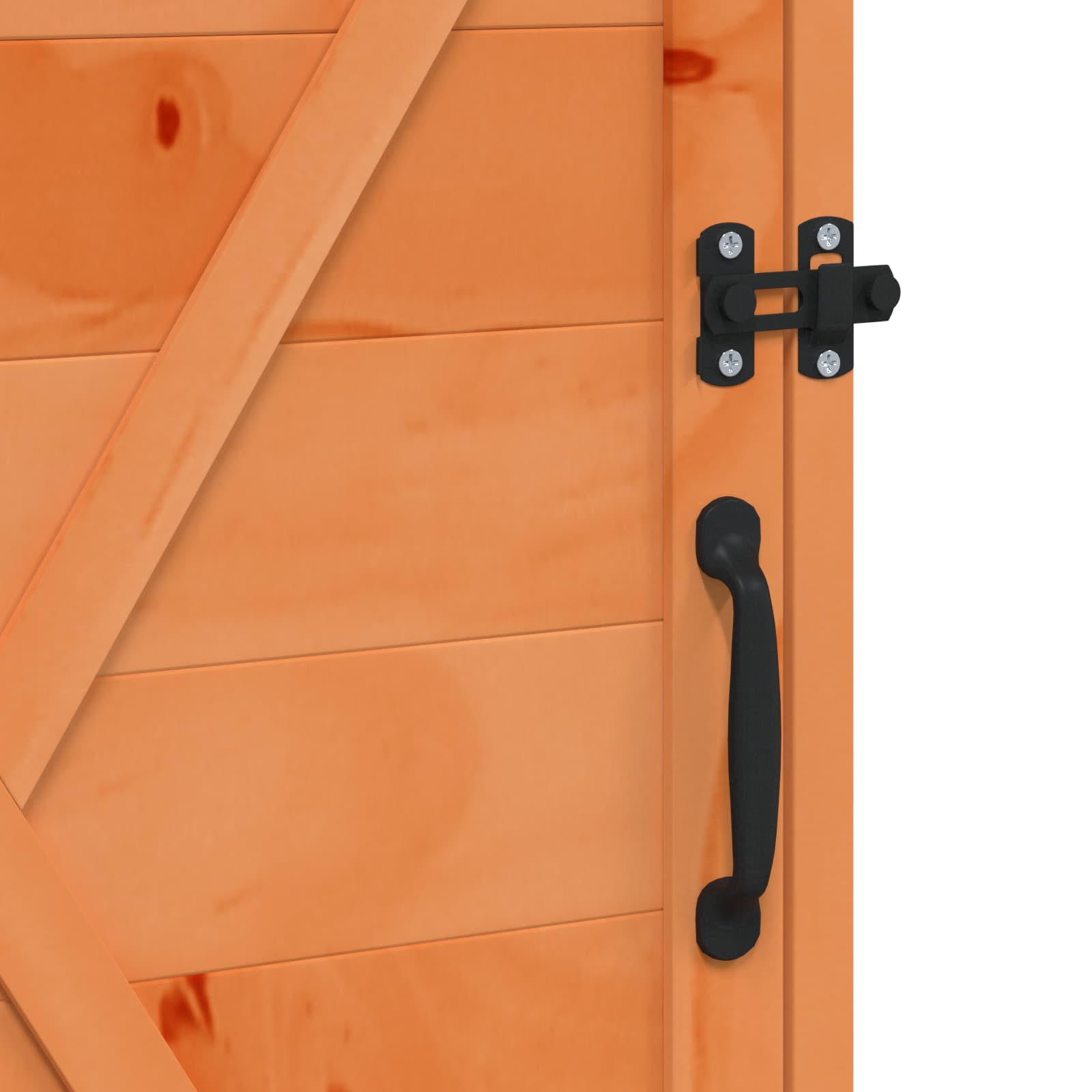 vidaXL Shed ogrodowy brązowy 59,5 x 56 x 113,5 cm Drewno Świerkowe